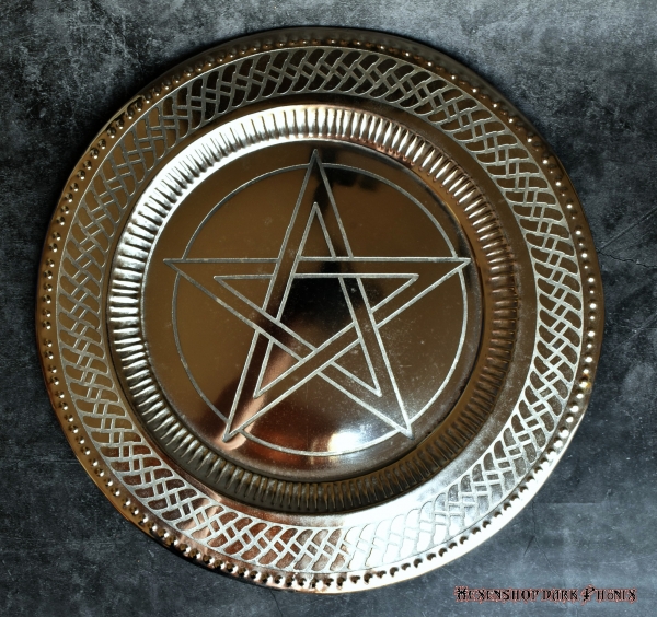 Hexenshop Dark Phönix Pentagramm Wandteller